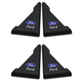 2/4PC Silicone Car Badge Door Corner Cover Bumper Crash Scratch Protector For Ford Fiesta Kuga Mustang ST Mondeo Explorer Escape
