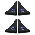 2/4PC Silicone Car Badge Door Corner Cover Bumper Crash Scratch Protector For Ford Fiesta Kuga Mustang ST Mondeo Explorer Escape