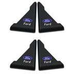 2/4PC Silicone Car Badge Door Corner Cover Bumper Crash Scratch Protector For Ford Fiesta Kuga Mustang ST Mondeo Explorer Escape
