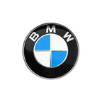 45mm 50th Anniversary Edition Car BMW E36 E39 E87 E60 E46 E53 E90 F10 F20 F25 F30 X3 X5Steering Wheel Badge Emblem Sticker for