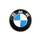45mm 50th Anniversary Edition Car BMW E36 E39 E87 E60 E46 E53 E90 F10 F20 F25 F30 X3 X5Steering Wheel Badge Emblem Sticker for