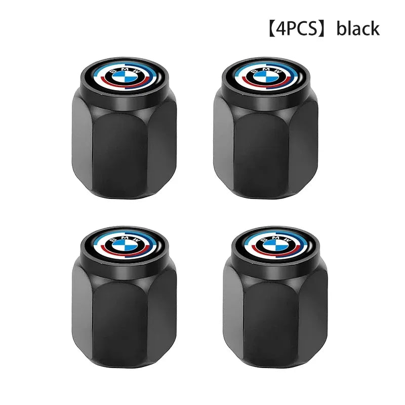 Car Wheel Tire Valve Air Stem Cap Cover For BMW X1 X3 E39 E46 E30 E36 E87 E60 E90 F26 G02 Personalized Decoration Accessories
