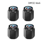Car Wheel Tire Valve Air Stem Cap Cover For BMW X1 X3 E39 E46 E30 E36 E87 E60 E90 F26 G02 Personalized Decoration Accessories