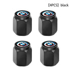 Car Wheel Tire Valve Air Stem Cap Cover For BMW X1 X3 E39 E46 E30 E36 E87 E60 E90 F26 G02 Personalized Decoration Accessories