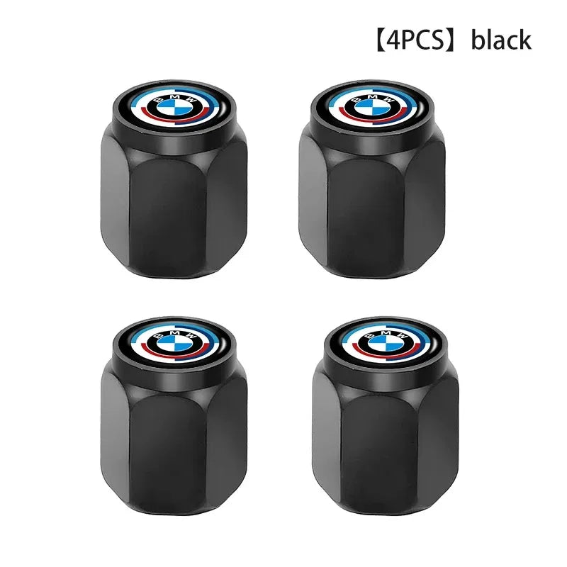 Car Wheel Tire Valve Air Stem Cap Cover For BMW X1 X3 E39 E46 E30 E36 E87 E60 E90 F26 G02 Personalized Decoration Accessories