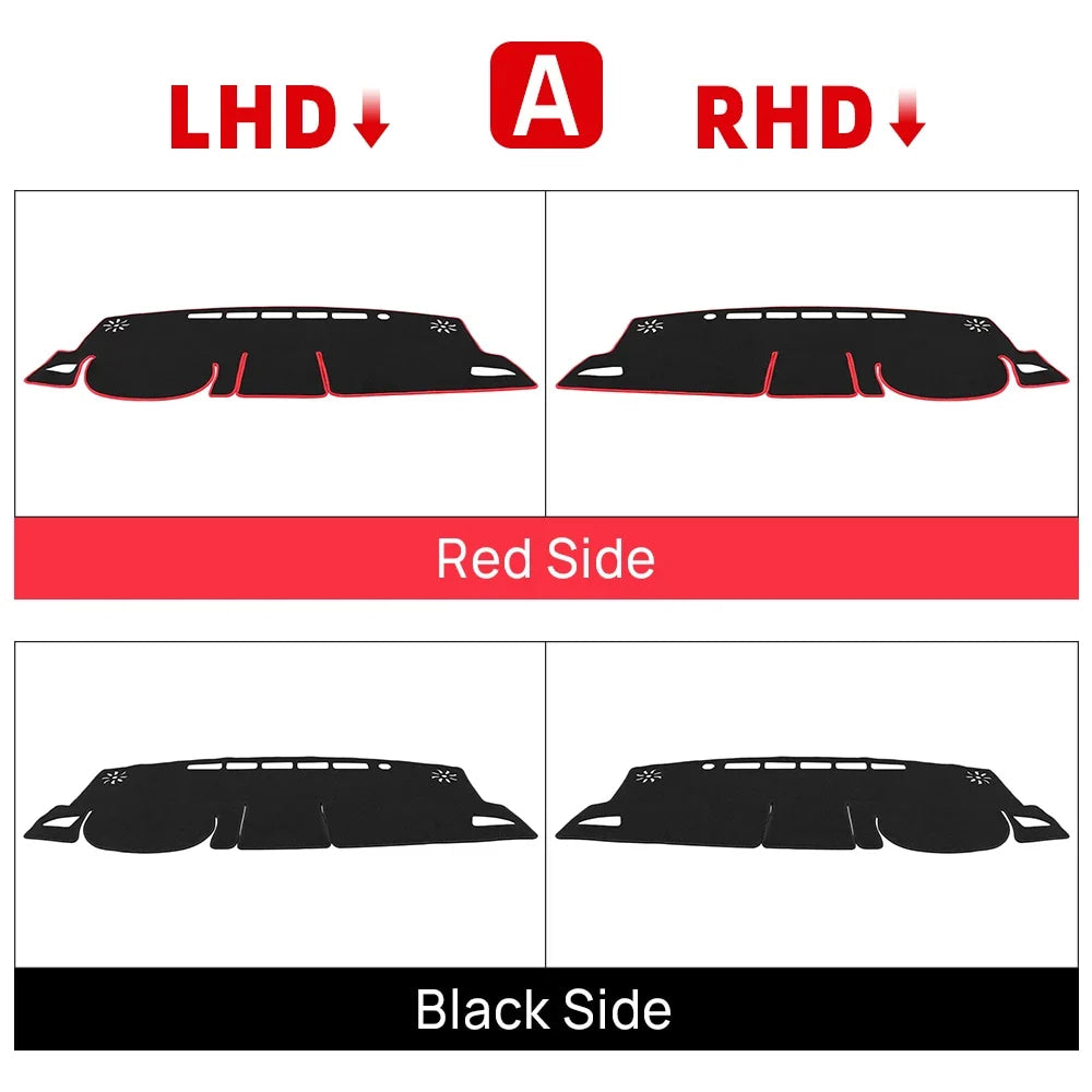 For Toyota Corolla Cross XG10 2021 2022 2023 2024 2025 Hybrid Car Dashboard Mat Sun Shade Non-Slip Pad Cover Carpet Accessories