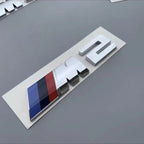 3D Emblem Car Fender Side Rear Trunk Badge M Logo Sticker Number Decal For BMW M1 M2 M3 M4 M5 M6 M7 Performance Auto Accessories