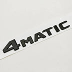 3D ABS Car Logo 4 Matic GLK220 GLK300 GLK350 Emblem Letters Sticker Rear Trunk Badge for GLK W204 X204 GLK220 GLK300 GLK350