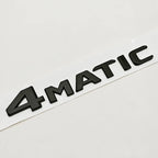 3D ABS Car Logo 4 Matic GLK220 GLK300 GLK350 Emblem Letters Sticker Rear Trunk Badge for GLK W204 X204 GLK220 GLK300 GLK350