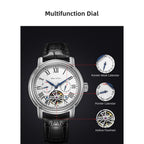 SEAGULL Luxury Watch Business Waterproof Male Clock Date Stainless Steel Mechanical Watch Men Watch reloj hombre 2023 D819.622