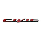 3D TYPER TYPE R for car Hood Fender trunk Rear Nameplate Decal Emblem Badge Sticker