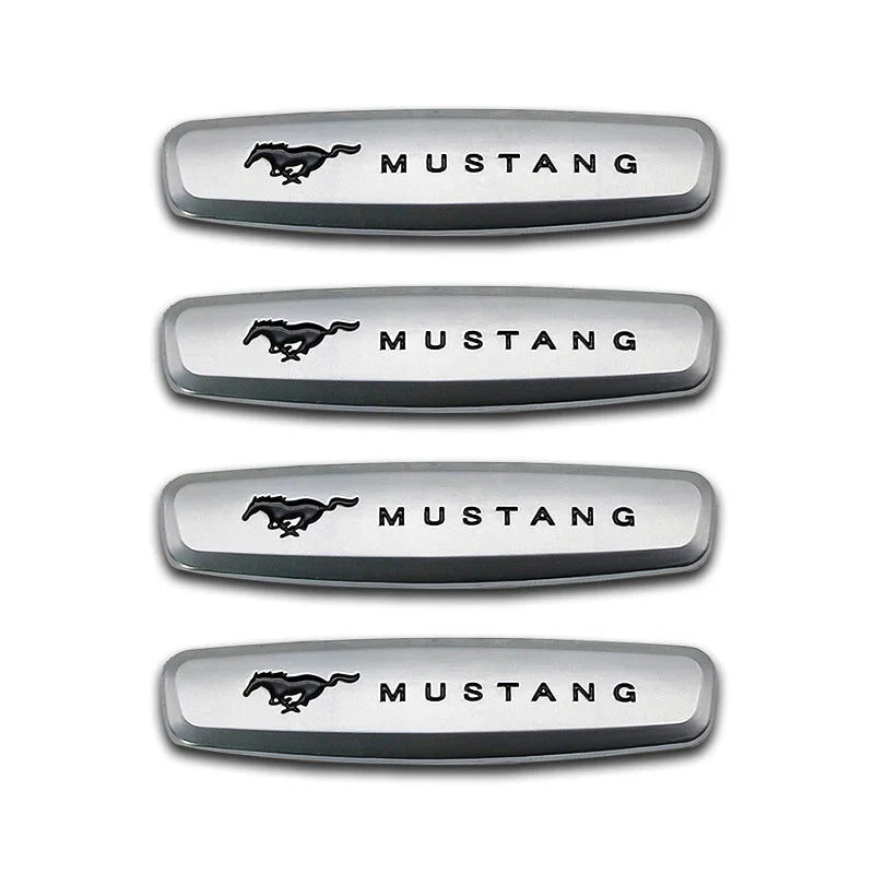 Ford  Seat Sticker Metal Badge Seat Mustang Badge For Ford Mustang Shelby Cobra Focus Mondeo F-150 Accessories Interior Sticker