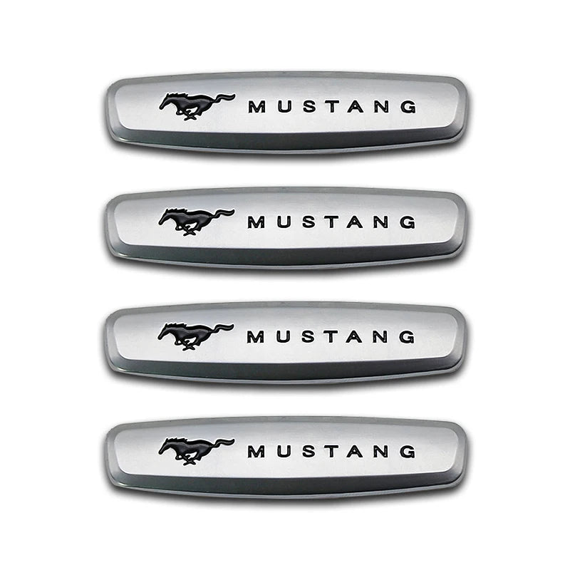 Ford  Seat Sticker Metal Badge Seat Mustang Badge For Ford Mustang Shelby Cobra Focus Mondeo F-150 Accessories Interior Sticker