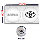 Car interior stickers Car Windshield Sunshade Cover Sun Visor UV Protector For Toyota Corolla Camry rav4 Yaris hilux prius PRODA