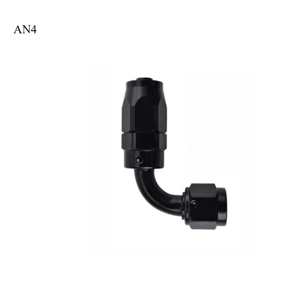 AN4/AN6/AN12 Swivel Hose End Fitting Adapter For Oil/Fuel/Gas Hose Line Oil Cool