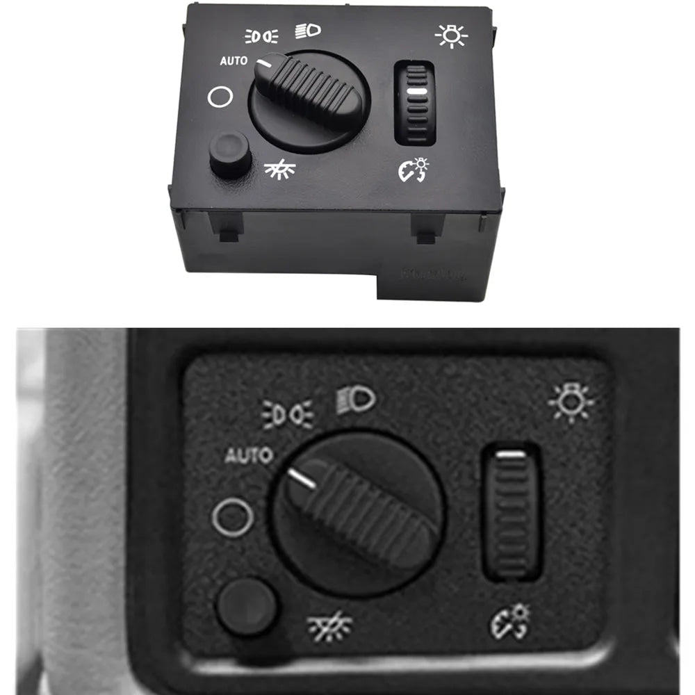 New Headlight Fog Lamp Control Light Button Switch For Cadillac Escalade EXT ESV Chevy Avalanche Silverado GMC Sierra 15143597
