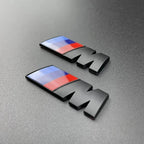 BMW M Tri-Color Emblem Badge for 1/3/5/7 Series X1 X3 X5 X6 Waterproof Fender & Trunk 3D Logo Sticker M Sport Car Accessories