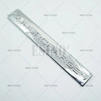Car Styling Supercharged 3D ABS Adhesive Emblem Rear Trunk Badge Fender Sticker Car Body Decal Auto Accessory