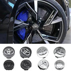 4Pcs 57/62mm Car Wheel Center Hub Cap Rim Cover For Toyota Corolla RAV4 LEVIN Yaris C-HR Camry Prius Prado  Car Auto Accessories