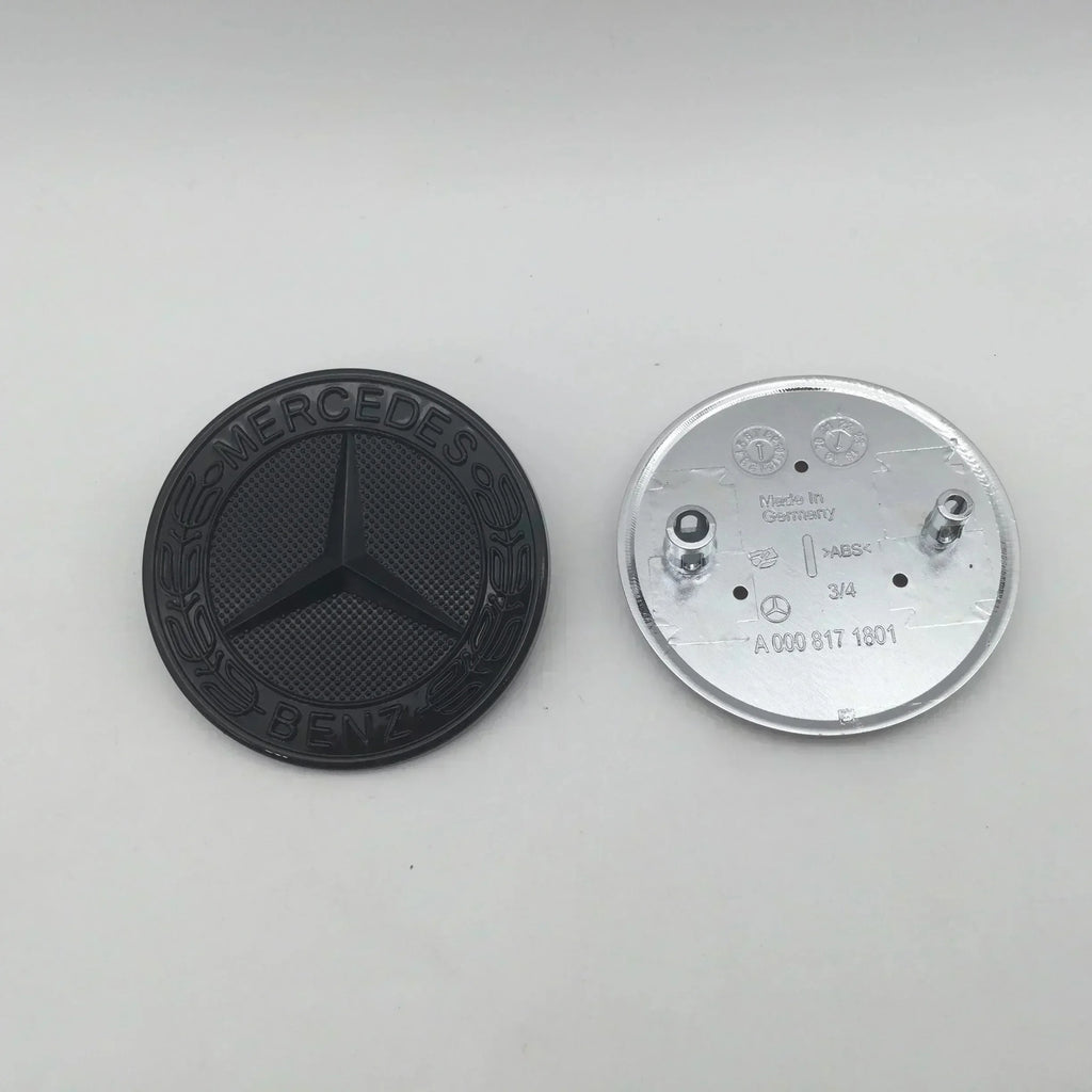 1pcs 3D ABS for AMG 57mm 2 pins Car Front Hood Emblem Bonnet Sticker Badge Decal Styling auto accessories