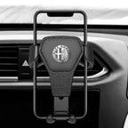 Car Mobile Phone Holder Air Outlet Gravity Sensor Auto Accessories For Alfa Romeo Giulia Stelvio Giulietta 156 159 147 Mito Brer