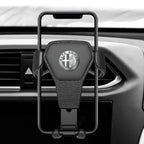 Car Mobile Phone Holder Air Outlet Gravity Sensor Auto Accessories For Alfa Romeo Giulia Stelvio Giulietta 156 159 147 Mito Brer