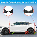 Protect Paint Mud Flap for Tesla Model 3 Y Accessories 2025 2026 Mud Flaps Tire Splash Guard All Weather Car Mudflap Accessories