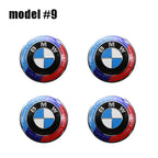 4Pc 56mm 60mm 65mm Car Wheel Center Hub Cap Rim Cover Stickers For BMW E36 E39 E46 E60 E90 E90 F01 F10 F30 G01 G20 G21 G30 G11 M