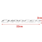 1PC 3D ABS Car Letter Logo Sticker Tail Bumper Badge Auto Rear Trunk Emblem Decals Accessories For Dodge Charger Caliber Journey