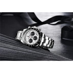40mm New V2 PAGANI DESIGN Classic fashion Men Quartz Watches Sapphire Retro Chronograph Stainless Steel Waterproof Watch for Men