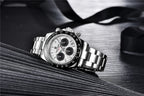 40mm New V2 PAGANI DESIGN Classic fashion Men Quartz Watches Sapphire Retro Chronograph Stainless Steel Waterproof Watch for Men