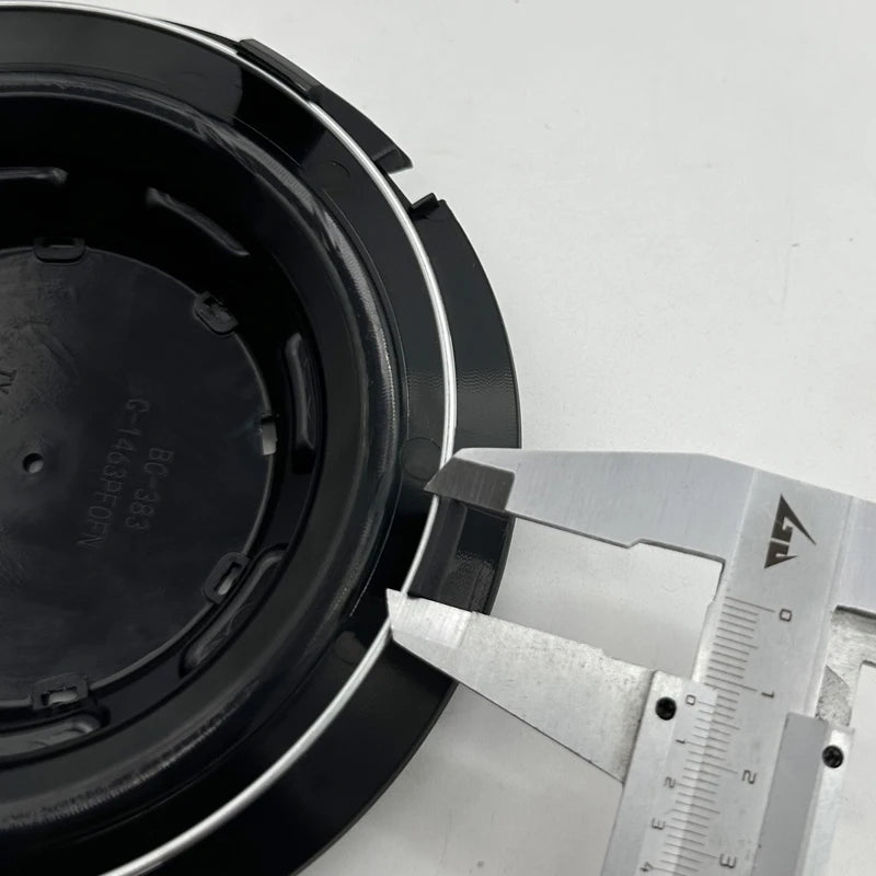 4PCS LOT Black Wheel Center Hub Cover Cap BC-383 BC383 Compatible with BC455 C-1258 C-1258-LA5B TY006 TY-006 for