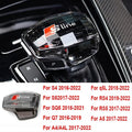 Audi Crystal Gear Shift Handle Head Lever A6 C8 A6L RS7 A7 Q8 S8 SQ8 Q7 RS6 A8L A4 A4L Q5L RS4 RS5 A5 S4 S5 SQ5