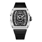 Pagani Designs-reloj automático de acero inoxidable para hombre, cronógrafo mecánico con esfera de grafiti Richard, complemento masculino de buceo