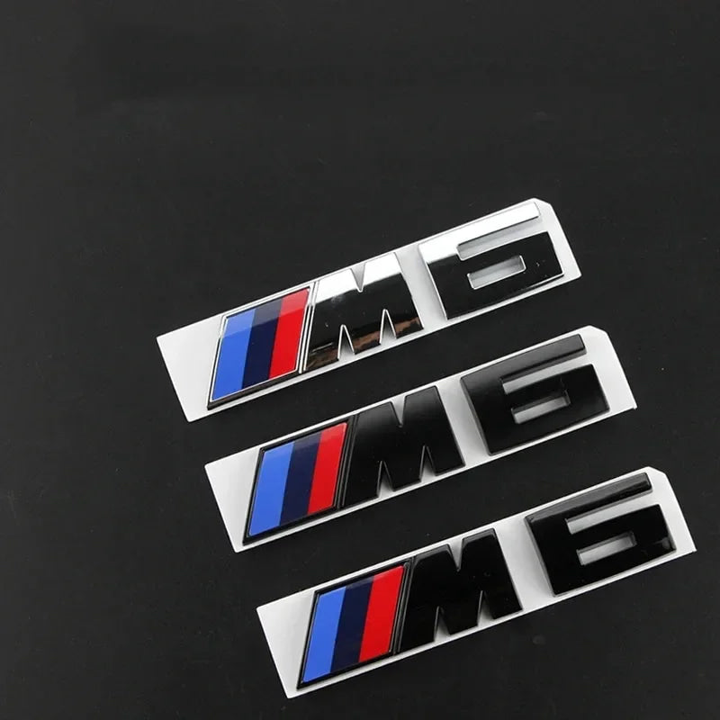 Car Valve Core BMW 3D Electroplating Emblem Stickers Trunk Decorative Stickers For BMW X5 E91 E70 F11 E30 F31 X3 F25 E61 E83 X1
