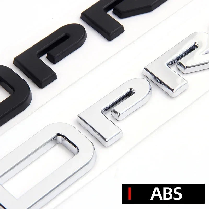 3D Trd Pro Bro Badge Emblem Car Stickers For Toyota Tundra Car Label Rear Trunk Decal Auto rear tail logo body sticker