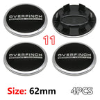 4Pcs 62mm Premium ABS Car Wheel Center Hub Caps Emblem Badge For Range Rover L322 L405 Evoque Discovery Velar SVR Accessories