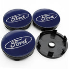 4Pcs 56mm 60mm 54mm Car Wheel Center Hub Cap Rim Cover Stickers For Ford Focus Mondeo Edge Ecosport Ranger Fiesta Fusion Kuga