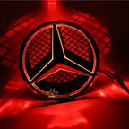 Car Front Emblem Grill Light Led Grille Badge for Mercedes Benz W166 W176 W204 W207 W212 W218 W245 W251 W463 Auto Accessories