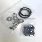 Multiple colors Universal Front Rear Bumper Trunk Quick Release Fastener Kit with Release Tabs and O-Ring For Racing Drifting
