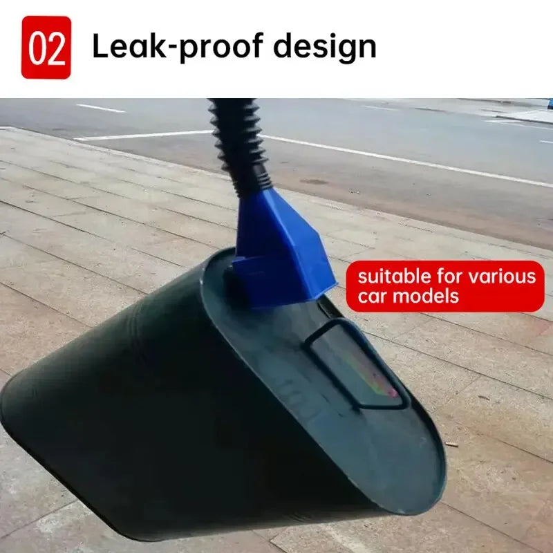 Embudo de aceite de motor de gasolina para repostaje de motocicleta y coche de plástico, herramienta de transporte de filtro, accesorios de embudo de cambio de aceite