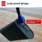 Embudo de aceite de motor de gasolina para repostaje de motocicleta y coche de plástico, herramienta de transporte de filtro, accesorios de embudo de cambio de aceite