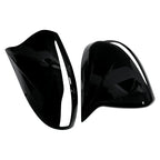 For Mercedes Benz C GLC S E Class W205 X253 W222 W213 W238 carbon Black Side Rearview Mirror Cover Caps Shell LHD RHD