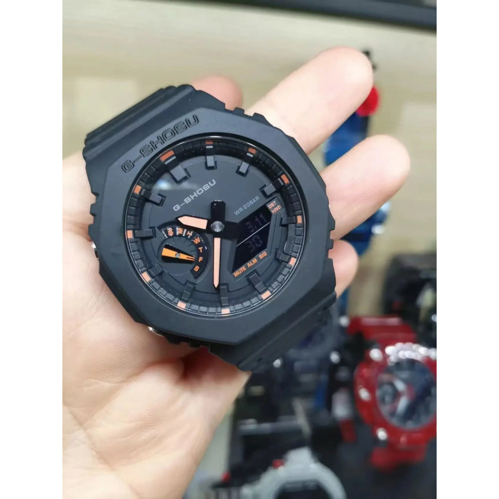 200  Detachable Strap Full-Featured Sports Digital Electronic Watch LED Dual Display