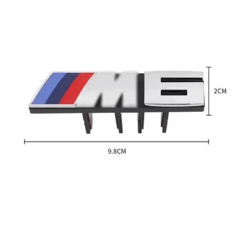 3D Car Front Grille M Badge Emblem Decoration Accessories For bAB-BMW M M1 M2 M3 M4 M5 M6 M7 E39 E87 E60 E46 E53 E90 F10 F20 F25