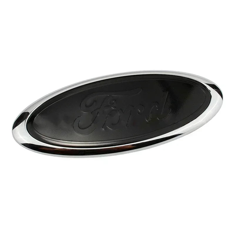ABS Car Rear Trunk Sticker Front Hood Emblem for Ford Fusion Ranger Escape Fiesta Explorer Focus Bronco Mondeo Transit
