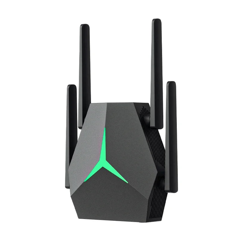 Repetidor WiFi de doble banda 5G AC1200, extensor de señal inalámbrico de 1200M, enrutador/repetidor/enrutador amplificador WiFi AP de 2,4G/5Ghz para el hogar