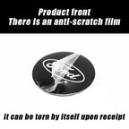 4Pc 65mm 60mm 56mm Car Wheel Center Hub Cap Cover Badge Stickers For Ford F150 Focus Ranger Fiesta Transit Mustang Mondeo Fusion