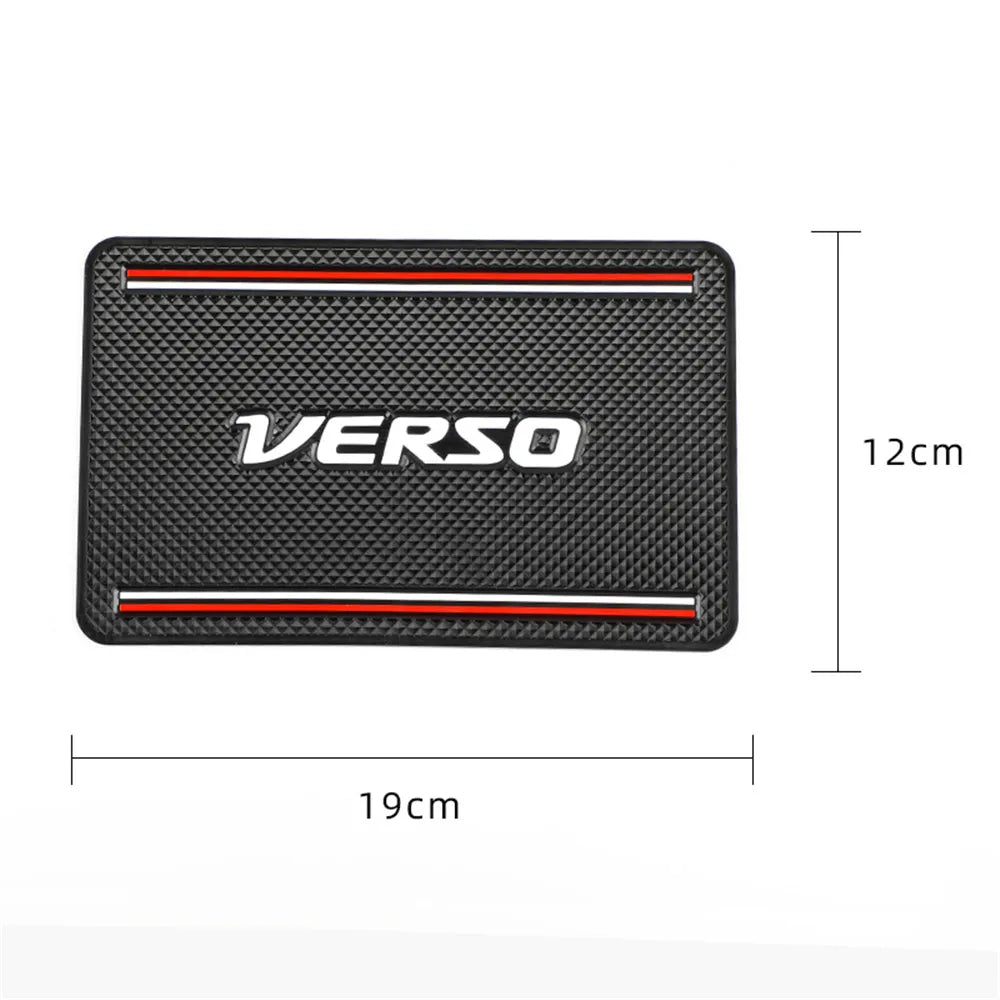 Non-slip Mat For Toyota verso 2009 2010 2013 Car sticker Anti-Slip Mat Dashboard Sticky Pad Holder Accessories Styling