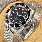 Miyota 8215 PT5000 Stainless Steel 40mm Dive Automatic Men Watch Sapphire Crystal Rotating Bezel Luminous Mechanical Wristwatch